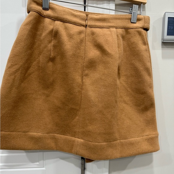 Women’s Tan buckle Maeve Belted Wrap Mini
Skirt - Anthropologie - Picture 15 of 16